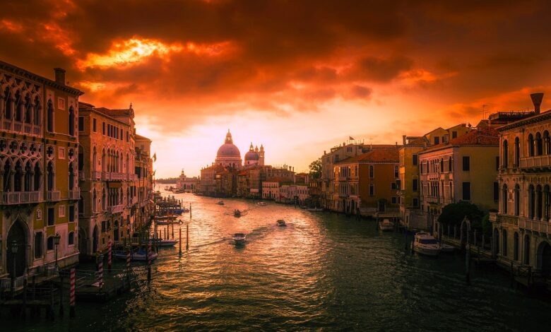 grand canal venice italy city 1933559